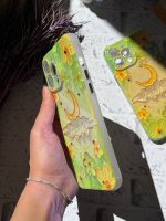 قاب موبایل آیفون ابر و گل و ماه - Image 2