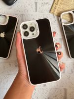 قاب موبایل آیفون لیزری مشکی سفید - Image 2
