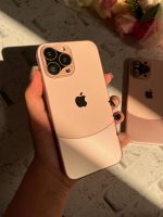 قاب موبایل آیفون کانسپت لنز 16 صورتی