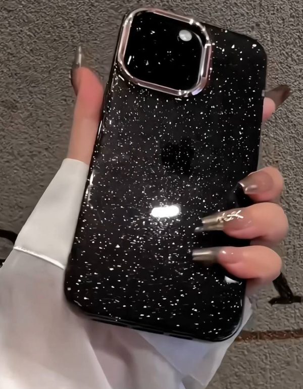 خرید اینترنتی قاب آیفون مشکی شاین