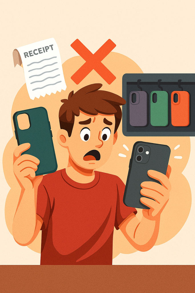 5 اشتباه رایج در خرید قاب موبایل