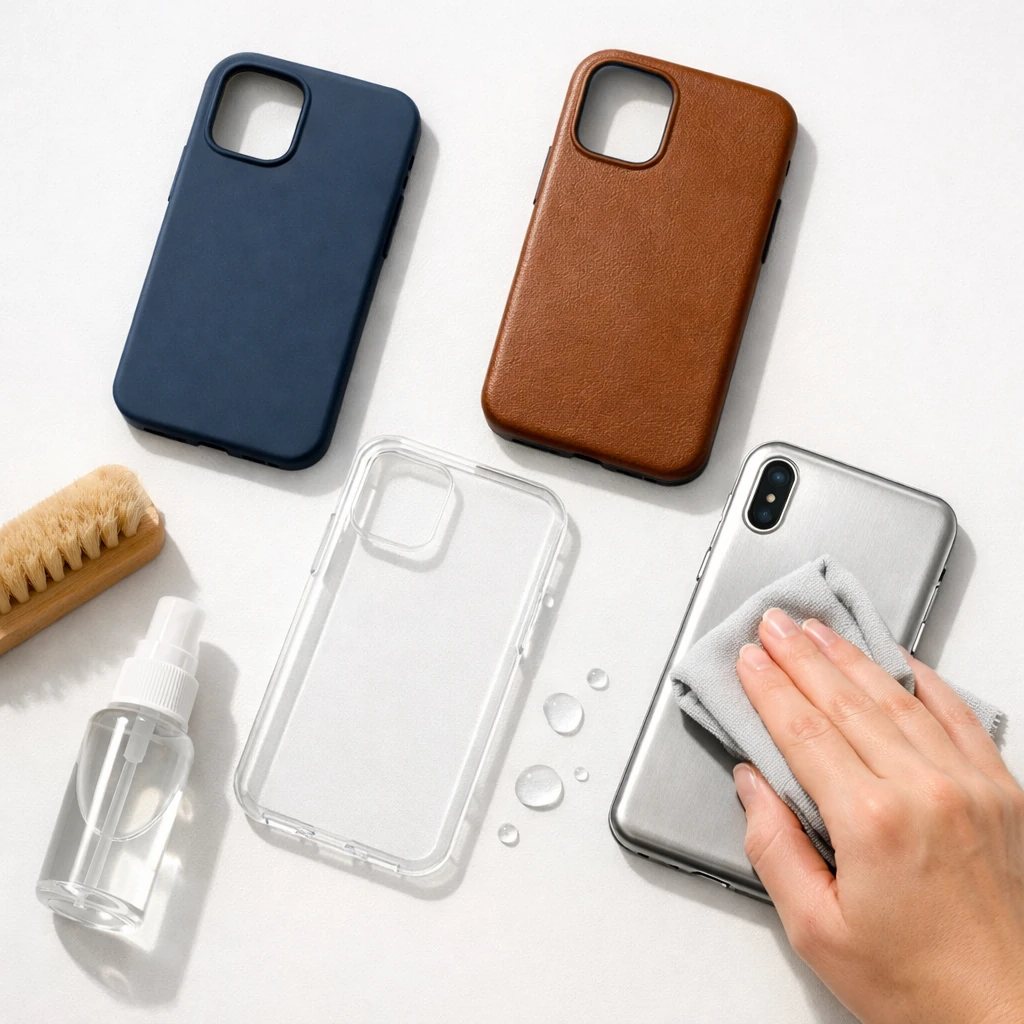 ضدعفونی قاب گوشی در منزل