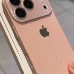 قاب موبایل چرمی Pink