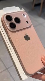 قاب موبایل چرمی Pink
