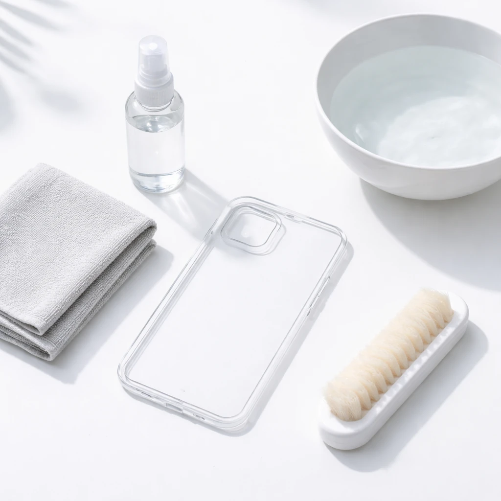 روش تمیز کردن قاب گوشی